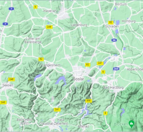 Einsatzgebiet Nordharz und nördliches Harzvorland